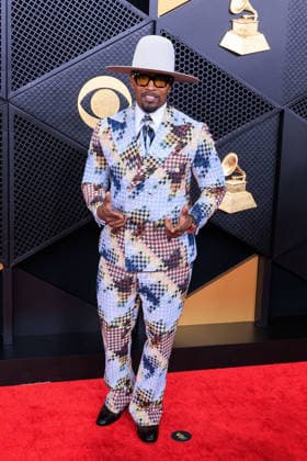 February 1, 2026, Los Angeles, California, USA: Jamie Foxx on the red carpet of the 68th Annual Grammy Awards on Sunday February 1, 2026 at Crypto.com Arena in Los Angeles, California. JAVIER ROJAS PI Los Angeles USA - ZUMAp124 20260201_zaa_p124_471 Copyright: xJavierxRojasx
