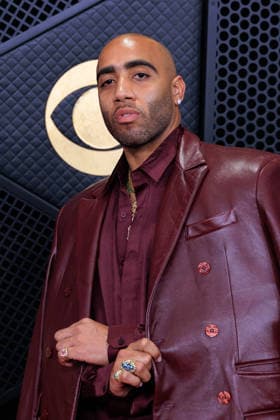 February 1, 2026, Los Angeles, California, USA: Bizzy Crook on the red carpet of the 68th Annual Grammy Awards on Sunday February 1, 2026 at Crypto.com Arena in Los Angeles, California. JAVIER ROJAS PI Los Angeles USA - ZUMAp124 20260201_zaa_p124_508 Copyright: xJavierxRojasx