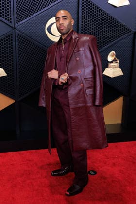 February 1, 2026, Los Angeles, California, USA: Bizzy Crook on the red carpet of the 68th Annual Grammy Awards on Sunday February 1, 2026 at Crypto.com Arena in Los Angeles, California. JAVIER ROJAS PI Los Angeles USA - ZUMAp124 20260201_zaa_p124_514 Copyright: xJavierxRojasx