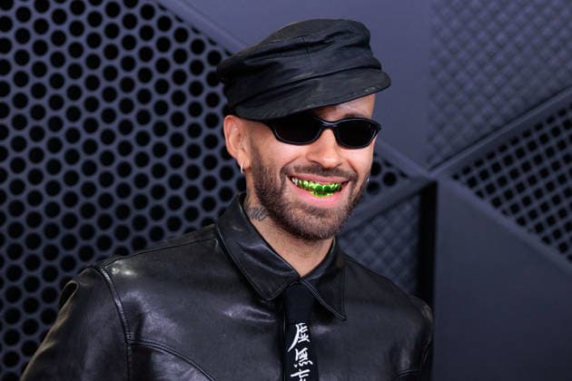 February 1, 2026, Los Angeles, California, USA: Feid on the red carpet of the 68th Annual Grammy Awards on Sunday February 1, 2026 at Crypto.com Arena in Los Angeles, California. JAVIER ROJAS PI Los Angeles USA - ZUMAp124 20260201_zaa_p124_516 Copyright: xJavierxRojasx