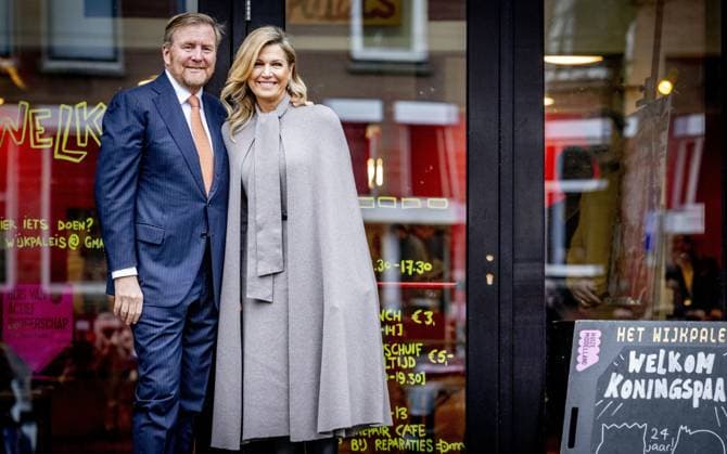 ROTTERDAM King Willem-Alexander and Queen Maxima are paying a working visit to several social initiatives supported by the Oranje Fonds in recent years. The visit marks the King and Queen s 250th visit as patrons of the Oranje Fonds. ROBIN UTRECHT ANP netherlands out - belgium out  Copyright: xx x549440660x originalFilename: 549440660.jpg
