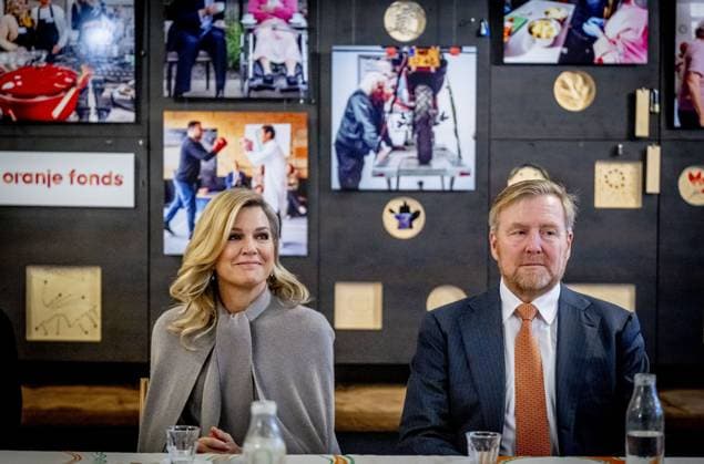 ROTTERDAM King Willem-Alexander and Queen Maxima are paying a working visit to several social initiatives supported by the Oranje Fonds in recent years. The visit marks the King and Queen s 250th visit as patrons of the Oranje Fonds. ROBIN UTRECHT ANP netherlands out - belgium out  Copyright: xx x549440966x originalFilename: 549440966.jpg