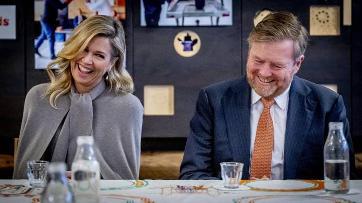 ROTTERDAM King Willem-Alexander and Queen Maxima are paying a working visit to several social initiatives supported by the Oranje Fonds in recent years. The visit marks the King and Queen s 250th visit as patrons of the Oranje Fonds. ROBIN UTRECHT ANP netherlands out - belgium out  Copyright: xx x549441005x originalFilename: 549441005.jpg