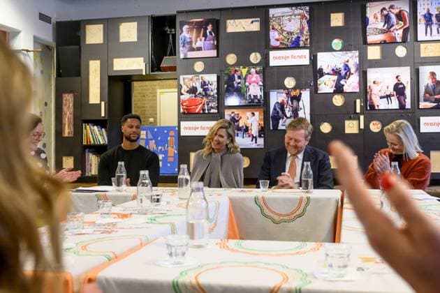Rotterdam, The Netherlands, 2026-02-02 10:31:43 ROTTERDAM, February 2, 2026, Wijkpaleis (District Palace). King Willem-Alexander and Queen Maxima are on a working visit to several social initiatives supported by the Oranje Fonds in recent years. The visit marks the King and Queen s 250th visit as patrons of the Oranje Fonds and takes place at the Wijkpaleis in Rotterdam. PHOTO: NLBeeld Patrick van Emst Credit: NL Beeld Patrick van Emst  Copyright: xx x