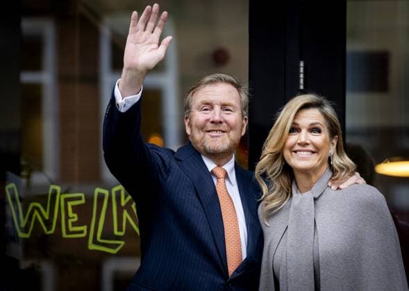 ROTTERDAM King Willem-Alexander and Queen Maxima were welcomed at the Wijkpaleis community center, where they were updated on various social initiatives supported by the Oranje Fonds in recent years. This was their 250th anniversary as patrons of the fund. KOEN VAN WEEL ANP netherlands out - belgium out  Copyright: xx x549441157x originalFilename: 549441157.jpg