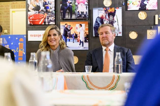 Rotterdam, The Netherlands, 2026-02-02 10:33:50 ROTTERDAM, February 2, 2026, Wijkpaleis (District Palace). King Willem-Alexander and Queen Maxima are on a working visit to several social initiatives supported by the Oranje Fonds in recent years. The visit marks the King and Queen s 250th visit as patrons of the Oranje Fonds and takes place at the Wijkpaleis in Rotterdam. PHOTO: NLBeeld Patrick van Emst Credit: NL Beeld Patrick van Emst  Copyright: xx x