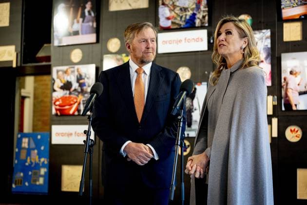 ROTTERDAM King Willem-Alexander and Queen Maxima are paying a working visit to several social initiatives supported by the Oranje Fonds in recent years. The visit marks the King and Queen s 250th visit as patrons of the Oranje Fonds. ROBIN UTRECHT ANP POOL netherlands out - belgium out  Copyright: xx x549448131x originalFilename: 549448131.jpg