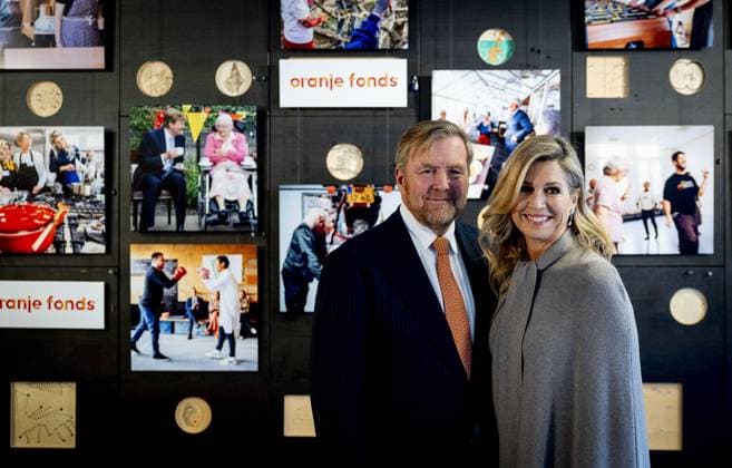 ROTTERDAM King Willem-Alexander and Queen Maxima are paying a working visit to several social initiatives supported by the Oranje Fonds in recent years. The visit marks the King and Queen s 250th visit as patrons of the Oranje Fonds. ROBIN UTRECHT ANP POOL netherlands out - belgium out  Copyright: xx x549448183x originalFilename: 549448183.jpg