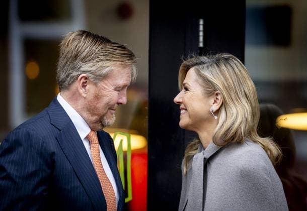ROTTERDAM King Willem-Alexander and Queen Maxima were welcomed at the Wijkpaleis community center, where they were updated on various social initiatives supported by the Oranje Fonds in recent years. This was their 250th anniversary as patrons of the fund. KOEN VAN WEEL ANP netherlands out - belgium out  Copyright: xx x549449785x originalFilename: 549449785.jpg