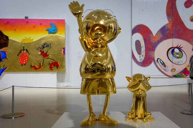 Art Painting Sculpture 31 01 2026 Hannover Sprengel Museum Art Exhibition Niki de Saint Phalle, Yayoi Kusama and Takashi Murakami Love you for infinity Takashi Murakami Pom Me 2009 2010 Hannover Sprengel Museum Niedersachsen GER