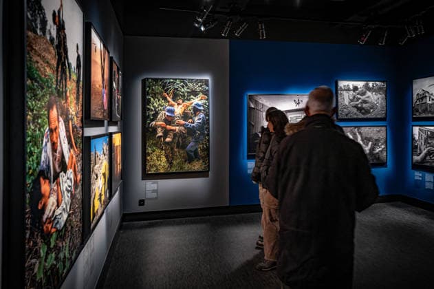 Berlin Mitte, Oranienburger Straße FOTOGRAFISKA Museum Berlin, The Contemporary Museum of Photography in the former Kunsthaus Tacheles Exhibition JAMES NACHTWEY Memoria 02 02 2026 for editorial reporting only Berlin