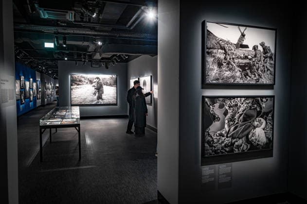 Berlin Mitte, Oranienburger Straße FOTOGRAFISKA Museum Berlin, The Contemporary Museum of Photography in the former Kunsthaus Tacheles Exhibition JAMES NACHTWEY Memoria 02 02 2026 for editorial reporting only Berlin