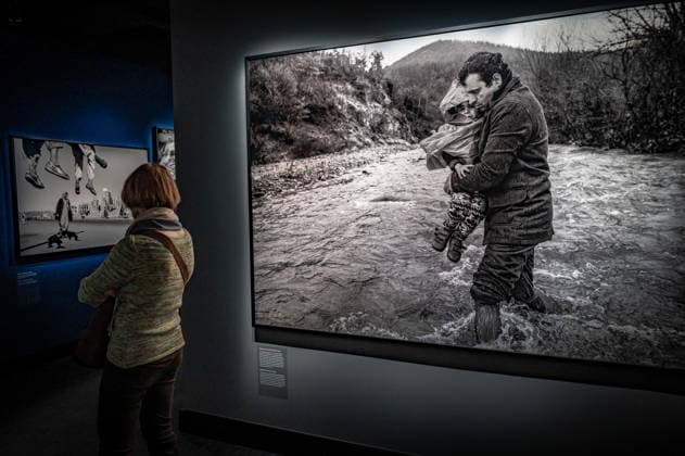 Berlin Mitte, Oranienburger Straße FOTOGRAFISKA Museum Berlin, The Contemporary Museum of Photography in the former Kunsthaus Tacheles Exhibition JAMES NACHTWEY Memoria 02 02 2026 for editorial reporting only Berlin