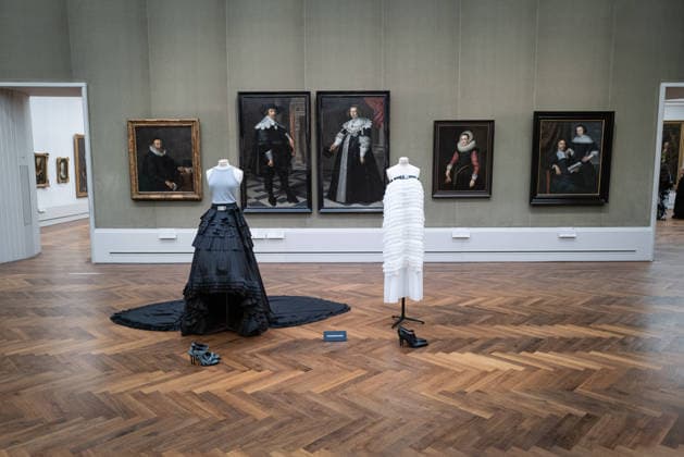 Opening DER BERLINER SALON alternative view guests model exhibition exhibition space opening DER BERLINER SALON is once again a guest at the Berlin Gemäldegalerie and presents a curated selection of 45 designers as part of Berlin Fas Copyright: xEventpressxFuhrx