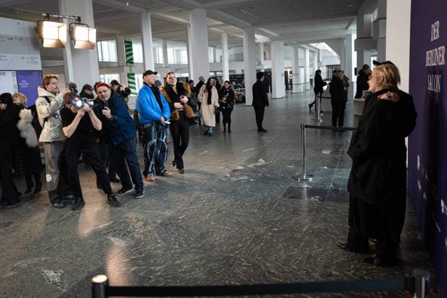 Opening DER BERLINER SALON alternative view guests model exhibition exhibition space opening DER BERLINER SALON is once again a guest at the Berlin Gemäldegalerie and presents a curated selection of 45 designers as part of Berlin Fas Copyright: xEventpressxFuhrx