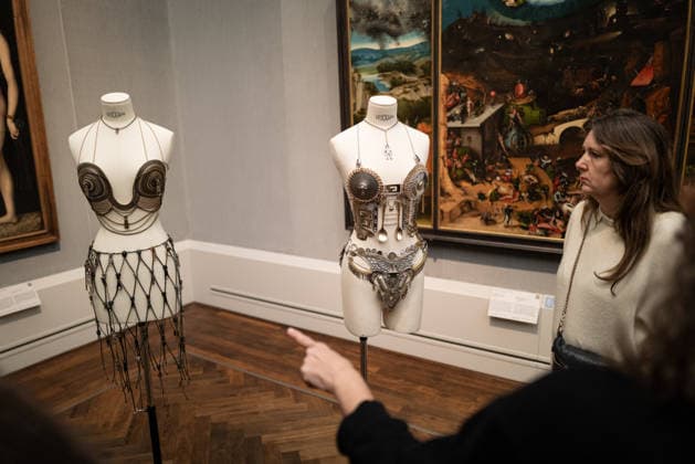 Opening DER BERLINER SALON alternative view guests model exhibition exhibition space opening DER BERLINER SALON is once again a guest at the Berlin Gemäldegalerie and presents a curated selection of 45 designers as part of Berlin Fas Copyright: xEventpressxFuhrx