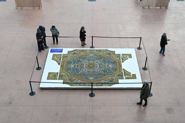 Opening of the Exhibition The Rediscovered Treasure of the Sun King - Paris Opening of the exhibition The rediscovered Treasure of the Sun King at the Grand Palais in Paris, France on February 2, 2026. Photo by Lionel Urman ABACAPRESS.COM Paris France  Copyright: xUrmanxLionel ABACAx