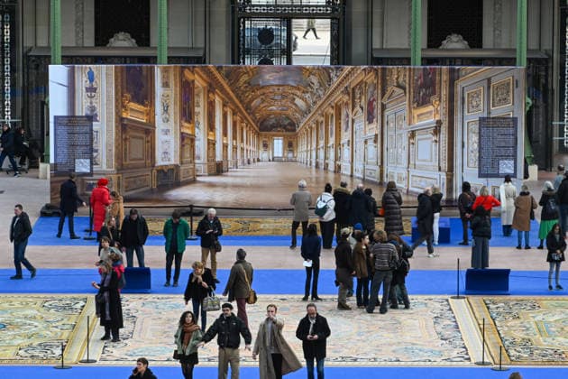 Opening of the Exhibition The Rediscovered Treasure of the Sun King - Paris Opening of the exhibition The rediscovered Treasure of the Sun King at the Grand Palais in Paris, France on February 2, 2026. Photo by Lionel Urman ABACAPRESS.COM Paris France  Copyright: xUrmanxLionel ABACAx