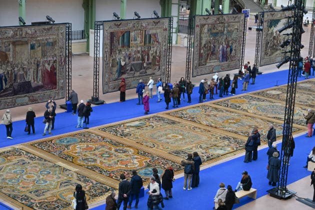 Opening of the Exhibition The Rediscovered Treasure of the Sun King - Paris Opening of the exhibition The rediscovered Treasure of the Sun King at the Grand Palais in Paris, France on February 2, 2026. Photo by Lionel Urman ABACAPRESS.COM Paris France  Copyright: xUrmanxLionel ABACAx
