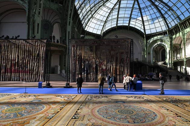 Opening of the Exhibition The Rediscovered Treasure of the Sun King - Paris Opening of the exhibition The rediscovered Treasure of the Sun King at the Grand Palais in Paris, France on February 2, 2026. Photo by Lionel Urman ABACAPRESS.COM Paris France  Copyright: xUrmanxLionel ABACAx