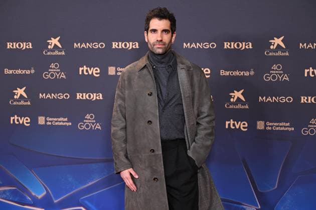 Nominees Meeting of the 40th edition of the Goya Awards Tamar Novas, nominated best supporting actor for Rondallas, poses at the photocall of the Nominees Meeting of the 40th edition of the Goya Awards, held at the Real Casino de Madrid, on February 02, 2026, in Madrid Spain FAMOUS GOYA AWARDS CINEMA José Madrid Madrid Madrid Spain  Copyright: xJosÃ xOlivax 7261683