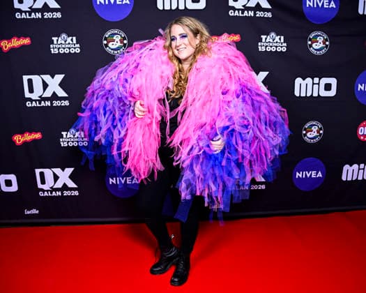 STOCKHOLM, SWEDEN 20260202 Emma Wiesner C, Member of the European Parliament for the Center Party, arrives at the QX gala at Cirkus in Stockholm STOCKHOLM SWEDEN x10030x  Copyright: xJonasxEkströmer TTx QX-GALAN 2026 FIAnSTwpMM0