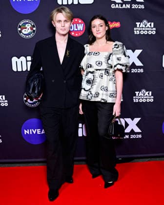 STOCKHOLM, SWEDEN 20260202 Wilmer Bach Lundin and Anna Asraff arrive at the QX gala at Cirkus in Stockholm STOCKHOLM SWEDEN x10030x  Copyright: xJonasxEkströmer TTx QX-GALAN 2026 As9VQaq_2uU