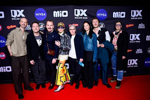 STOCKHOLM, SWEDEN 20260202 Gala nominee Bar Replik in the Place of the Year arrives at the QX gala at Cirkus in Stockholm STOCKHOLM SWEDEN x10030x  Copyright: xJonasxEkströmer TTx QX-GALAN 2026 31o2GCNak_c
