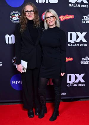 STOCKHOLM, SWEDEN 20260202 Filippa Ternqvist with mom Monica Fernqvist arrives at the QX gala at Cirkus in Stockholm STOCKHOLM SWEDEN x10030x  Copyright: xJonasxEkströmer TTx QX-GALAN 2026 gjPC7s7mfyA