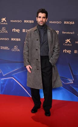Nominees Meeting of the 40th edition of the Goya Awards Tamar Novas, nominated for Best Supporting Actor for Rondallas , poses at the photocall of the Nominees Meeting of the 40th edition of the Goya Awards, held at the Real Casino de Madrid, on February 02, 2026, in Madrid Spain CINE GOYA AWARDS PHOTOCALL GENTE José Madrid Madrid Spain  Copyright: xJosÃ xOlivax 7261839