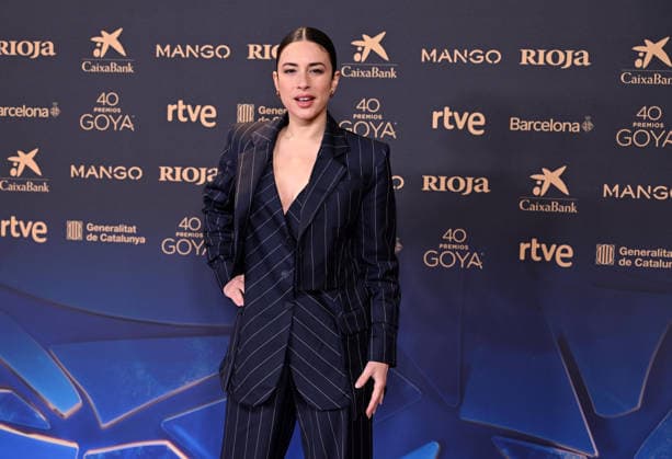 Nominees Meeting of the 40th edition of the Goya Awards Blanca Paloma, nominated for best original song for the song Caminar el tiempo , poses at the photocall of the Nominees Meeting of the 40th edition of the Goya Awards, held at the Real Casino de Madrid, on February 2nd, 2026, in Madrid Spain CINE GOYA AWARDS PHOTOCALL GENTE José Madrid Madrid Spain  Copyright: xJosÃ xOlivax 7261843
