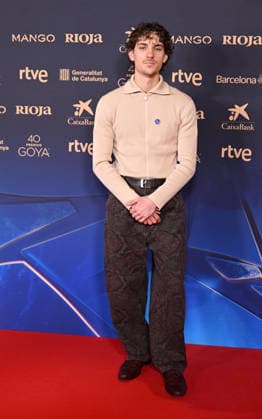 Nominees Meeting of the 40th edition of the Goya Awards Hugo Welzel, nominated to the Goya Awards 2026 as best new actor in the Goya Awards for his performance in the film Enemigos , poses at the photocall of the Nominees Meeting of the 40th edition of the Goya Awards, held at the Real Casino de Madrid, February 02, 2026, in Madrid Spain CINE GOYA AWARDS PHOTOCALL GENTE José Madrid Madrid Madrid Spain  Copyright: xJosÃ xOlivax 7261854