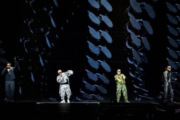 AMSTERDAM Hip-hop collective New Wave will perform at the Ziggo Dome. It was the first of five reunion concerts at the Amsterdam concert hall. RAMON VAN FLYMEN ANP netherlands out - belgium out  Copyright: xx x549489455x originalFilename: 549489455.jpg