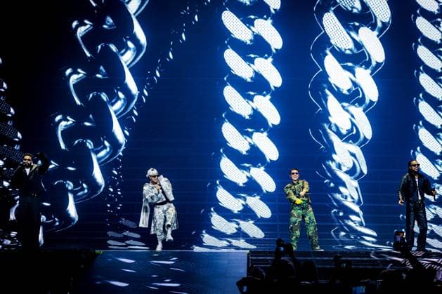 AMSTERDAM Hip-hop collective New Wave will perform at the Ziggo Dome. It was the first of five reunion concerts at the Amsterdam concert hall. RAMON VAN FLYMEN ANP netherlands out - belgium out  Copyright: xx x549489525x originalFilename: 549489525.jpg