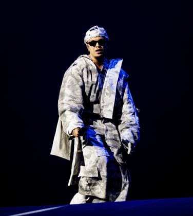 AMSTERDAM Ronnie Flex of the hip-hop collective New Wave will perform at the Ziggo Dome. It was the first of five reunion concerts at the Amsterdam concert hall. RAMON VAN FLYMEN ANP netherlands out - belgium out  Copyright: xx x549489543x originalFilename: 549489543.jpg