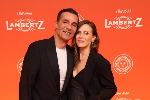 Erol Sander and Rebecca Oehlmann at the Lambertz Night on 2 February 2026 in Cologne Lambertz Night 2026 in Cologne