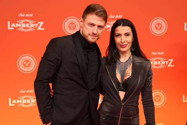 Cederic Pick and Yazzmin Djour at the Lambertz Night on 2 February 2026 in Cologne Lambertz Night 2026 in Cologne