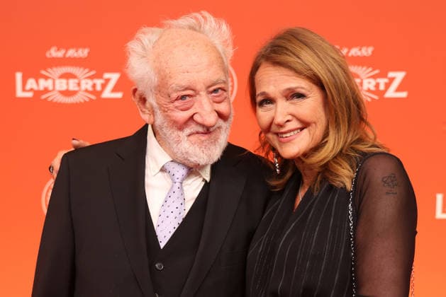 Dieter Hallervorden and Christiane Zander at the Lambertz Night on 2 February 2026 in Cologne Lambertz Night 2026 in Cologne