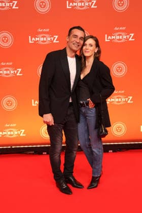 Erol Sander and Rebecca Oehlmann at the Lambertz Night on 2 February 2026 in Cologne Lambertz Night 2026 in Cologne