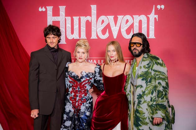 Hurlevent or Wuthering Heights photocall in Paris EB US actor Jacob Elordi, British Actress and filmmaker Emerald Fennell, Australian actress Margot Robbie and British actor Shazad Latif pose during a photocall before the screening of the movie Wuthering Heights at the Grand Rex theater in Paris on February 2, 2026. Photo by Eliot Blondet ABACAPRESS.COM Paris France France  Copyright: xBlondetxEliot ABACAx