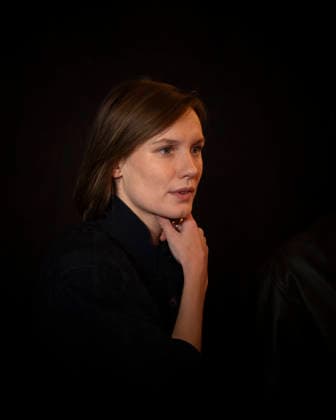 Hurlevent or Wuthering Heights photocall in Paris EB Ana Girardot poses during a photocall before the screening of the movie Wuthering Heights at the Grand Rex theater in Paris on February 2, 2026. Photo by Eliot Blondet ABACAPRESS.COM Paris France France  Copyright: xBlondetxEliot ABACAx