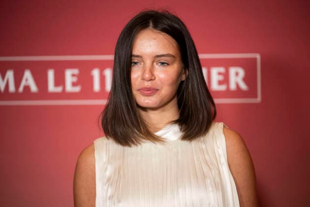 Hurlevent or Wuthering Heights photocall in Paris EB Mallory Wanecque poses during a photocall before the screening of the movie Wuthering Heights at the Grand Rex theater in Paris on February 2, 2026. Photo by Eliot Blondet ABACAPRESS.COM Paris France France  Copyright: xBlondetxEliot ABACAx
