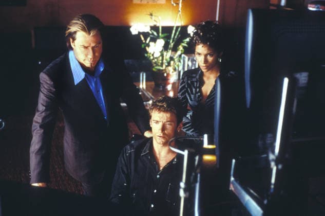 RECORD DATE NOT STATED Swordfish John Travolta, Hugh Jackman, Halle Berry EDITORIAL USE ONLY  Copyright: x