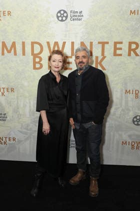 Screening of Midwinter Break at Film at Lincoln Center Featuring: Lesley Manville and Daniel Battsek Where: New York, New York, United States When: 02 Feb 2026 Credit: Marion Curtis Starpix INSTARimages EDITORIAL USE ONLY. NOT FOR USE BY NEWSPAPERS BASED IN THE UK. Copyright: xx instar55434083