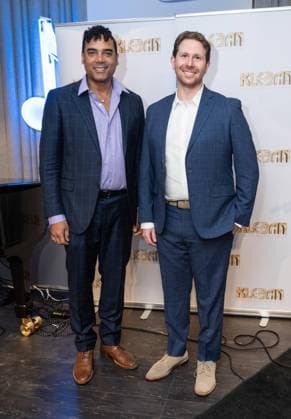 February 2, 2026, Bronx, New York, USA: Phillip Christian Smith, 2026 Kleban Prize winner for most promising musical theatre librettist and Eric Price, 2026 Kleban Prize winner for most promising musical theatre lyricist attend awards ceremony at ASCAP offices in New York, NY on February 2, 2026. Bronx USA - ZUMAr339 20260202_znp_r339_002 Copyright: xLevxRadinx