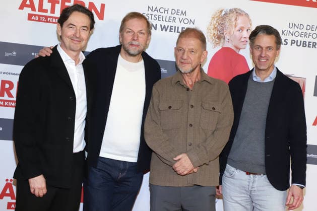 Premiere Die Älteren at Kinopolis HafenCity in HH Martin Bachmann, Helge Albers, Soenke Wortmann, Gregory Theile Premiere Die Älteren at Kinopolis HafenCity in Hamburg 02 02 2026 Copyright: xEventpressxBecherx