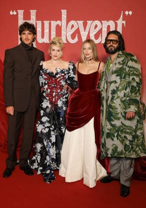 Jacob Elordi, Emerald Fennell, Margot Robbie et Shazad Latif Avant première du film Hurlevent au Grand Rex à Paris le 2 février 2026 Coadic Guirec Bestimage The film Wuthering Heights will premiere at the Grand Rex in Paris on February 2, 2026 Paris France  Copyright: xCOADICxGUIRECx xBESTIMAGExCOADICxGUIRECx xBESTIMAGEx