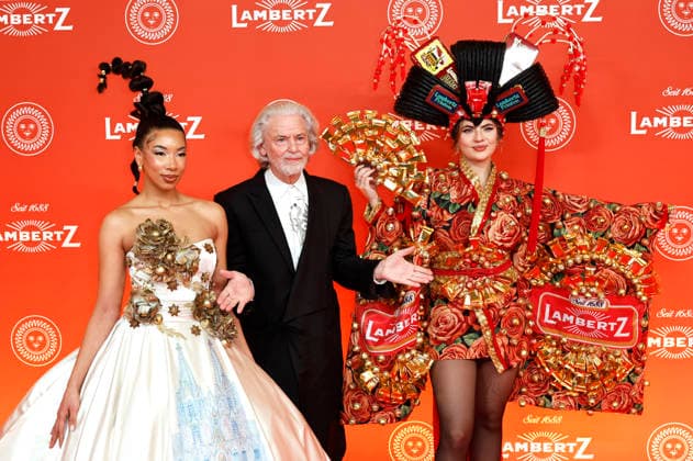 Hermann Bühlbecker and models at the 25 Lambertz Monday Night in the MMC Studios Cologne, 02 02 2026 Foto:xR.xSchmiegeltx xFuturexImagex lambertz_6204