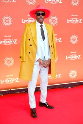 Mohamadou Idrissou at the 25 Lambertz Monday Night in the MMC Studios Cologne, 02 02 2026 Foto:xR.xSchmiegeltx xFuturexImagex lambertz_6213