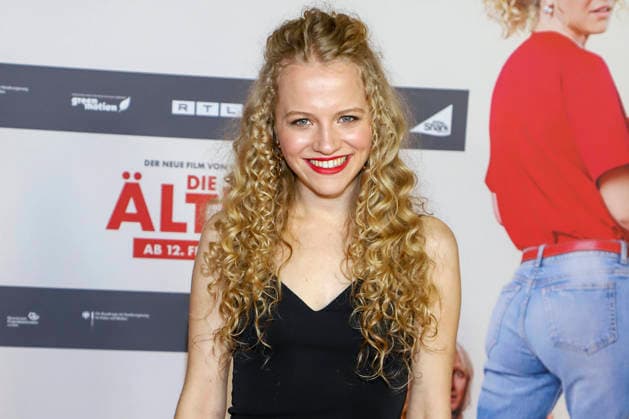 Kya Celina Barucki on the red carpet at the movie premiere Die Aelteren at Kinopolis HafenCity in Hamburg on 02 02 2026 Hamburg Germany